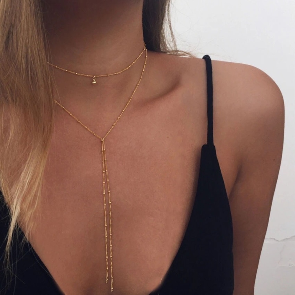 Neclace In Silver Color